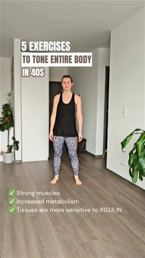 Full Body Toning for Women 40+ | 5 Simple No-Jump Moves