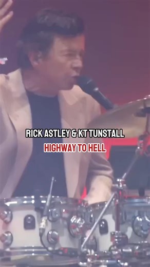 An epic moment from 2023. Rick and KT Tunstall performing ‘Highway To Hell’ ❤️‍🔥 - Team Rick