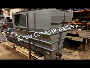 Screw Conveyors Basics| Design, Build, Pros & Cons | Ward Industrial