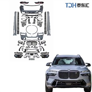 [Hot Item] Car Bumper for 2019 2020 2021 2022 BMW X7 G07 Body Kits Old Facelift to New 2023 BMW X7 Lci M-Tech Bodykit
