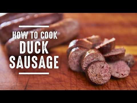 How to Cook Duck Sausage