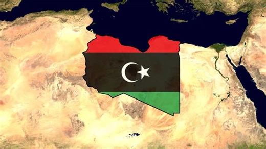 Libya, Libya Flag, Libya Map. Free Stock Video