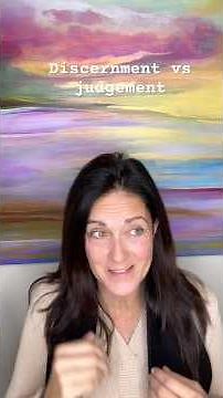 Discernment vs Judgement 101 #transformation #discernment