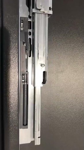 Linear Damper Inside the Cabinet Slide Track