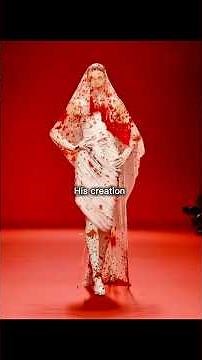 The Designer vs his Designs ✨😮 #robertwun #fashion #model #beautiful #hautecouture #edit #shorts