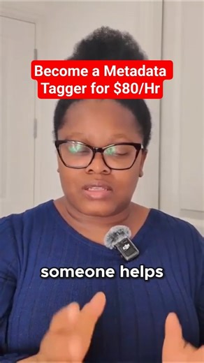 Become a Metadata Tagger