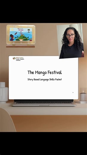 Another FREE Story-Based Language Skills Packet is here! ✨ Built around ONE story so you can target multiple goals in one organized session. Inside you’ll find activities for: • Vocabulary • Story Elements • Sequencing • WH Questions Comment “Mango” and we’ll send you the direct link 💌 #speechtherapy #slpsoftiktok #speechlanguagepathologist #slp #speechtherapist