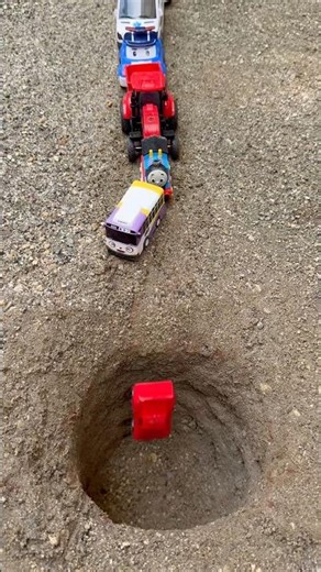 jcb pushing red excavator and yellow car in pit #jcbtoy #jcpbackhoe #jcb #jcbjcb #jcbgadi #truck#car