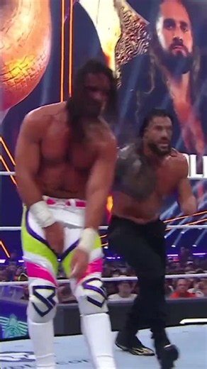 That was a close call 😅🤏 #SummerSlam