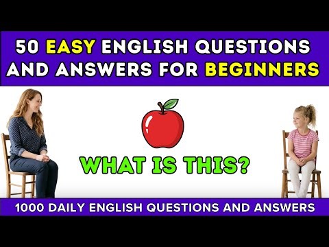 50 Fun English Questions & Answers for Beginners | Repeat After Me |