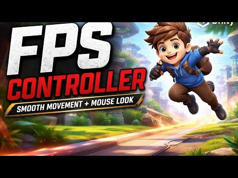 Make a PERFECT FPS Controller in Unity (Smooth Movement + Mouse Look)