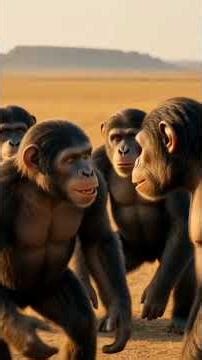 Survival in the Ancient Wild: Early Human-like Apes vs Predators