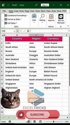 How to Use AI in Excel — Amazing Tips You Don't Know! 🤯 #shorts #exceltricks #excelai #excel #ai
