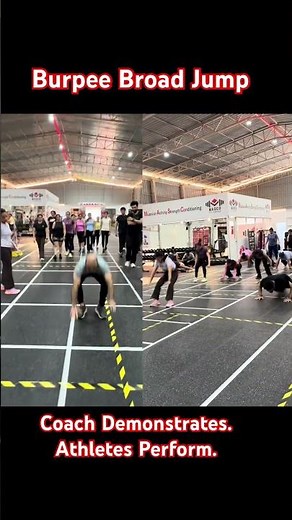 Burpee Broad Jump Demo | HYROX Coaching in Action #hyrox #hyroxtraining #Maheshphysiofitness #fit