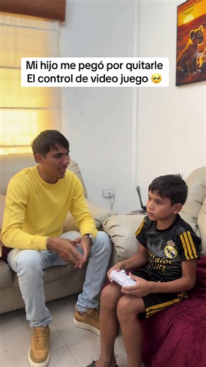 Mi hijo me pegó por quitarle el control de videojuegos 🎮 🥺 #viral #viral #viral #reflexion #hijos