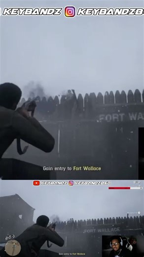 🤠Red Dead Redemption 2 Online Taking over Fort Wallace🏇 #rdr2 #rdronline #reddead