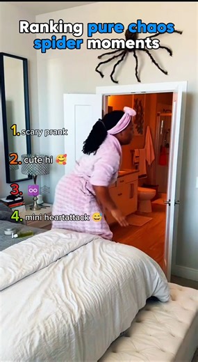 ranking Funniest spiders moments 🕷️ #shorts #spiders