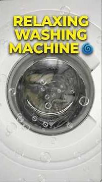 Deep Washing Machine ASMR: Relaxing White Noise for Better Sleep and Study 🌀 #ASMR