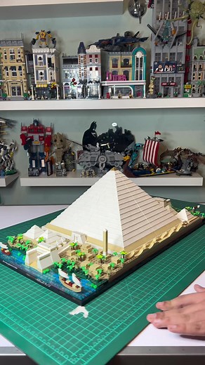 Full LEGO Pyramid of Giza | Amazing LEGO Egypt Build