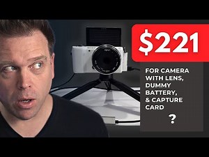 Can't justify $1000+ for a mirrorless camera setup with clean HDMI for streaming?
