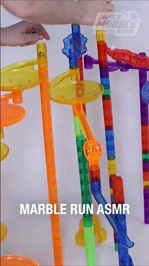 💨 Skyway Chase - Triple Marble ASMR 💨 #ASMR #MarbleRun #MarbleASMR #Marbles #SkywayChase