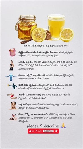 Benefits of lemon and honey juice || #trending #viral #reels #shortvideo#shorts