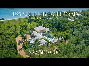 Ultimate Beachfront Luxury | $27.5M Jupiter Island Retreat