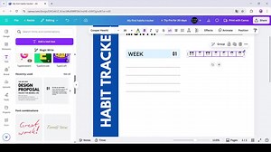 4-week Habits Tracker - Monthly Task & Goal Planner | Printable Productivity Tracker | Minimalist Calendar - Etsy Canada