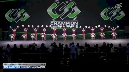 5678! Dance Studio - 5678! Youth Large All Stars [2026 Youth - Premier - Pom - Large Day 2] 2026 CSG Dance Grand Nationals