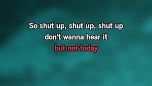 Karaoke Shut Up - Simple Plan - CDG, MP4, KFN - Karaoke Version