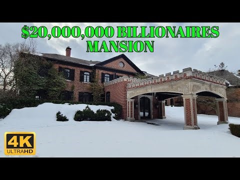 Exploring a Bankrupt Billionaires $20 Million Dollar Mansion | $20,000,000 Abandoned Mansion