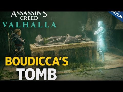 Boudicca’s Tomb Mystery ⚔️ Cinematic Exploration | Assassin’s Creed Valhalla | PS5 4K