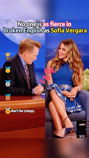 Sophia Vergara's accent is always ridiculed.#sofiavergara #funny
