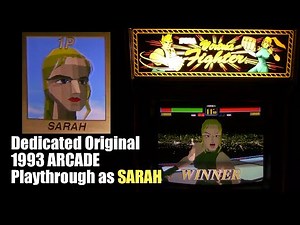 Virtua Fighter (1993) - SARAH Playthrough (Real ARCADE)