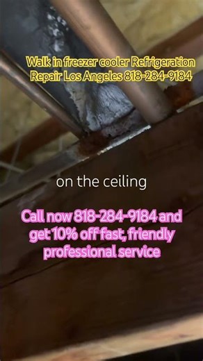 Walk in freezer cooler refrigerator repair Los Angeles Beverly Hills Pasadena Hollywood 818-284-9184
