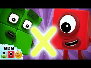 20 Minutes of Multiplication Madness: Join the fun! | Learn to Count | @Numberblocks - Videos For Kids
