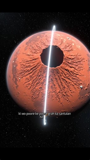 Mars ka Pahaad ne Grah ko Jhuka Diya
