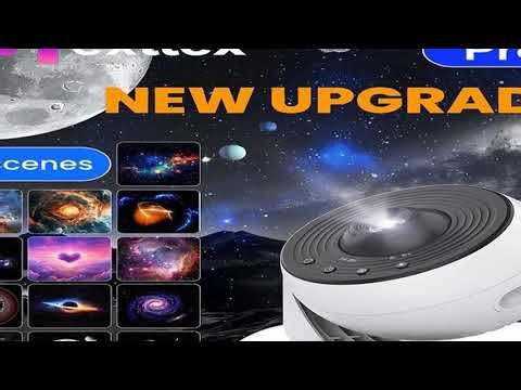 #Upgrade 13 in 1 Starry Sky 4K HD Planetarium Galaxy Projector PRO Lamp, Timer, Nebula Night Light