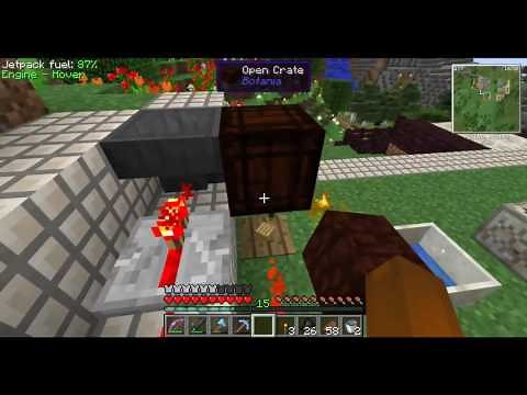 Automate Botania Endoflame using only Vanilla components - Minecraft Minute