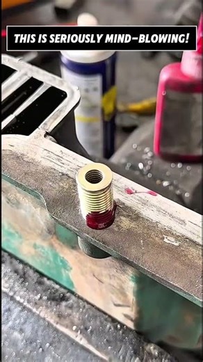 AMAZING TRICKS :Stripped threads can ruin your part