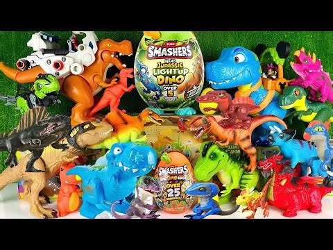 🧩 Unboxing Jurassic World Dinosaur Collection | T-rex, Raptors & Spinosaurus Battle Set