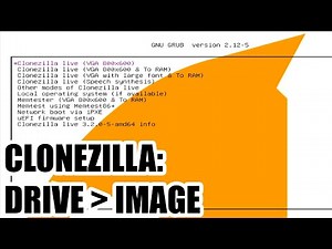 Clonezilla How-To: Create a Drive Image (The Easy Way)