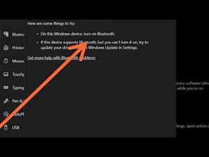 Fix COULD NOT CONNECT error on windows 10 || Bluetooth on / off button missing on windows 10