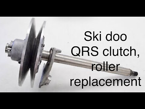 Skidoo QRS roller replacement (revised video with new content)