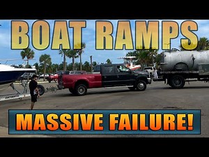 F-350 Can't Handle the Load! | Miami Boat Ramps | Boat Ramp Divas