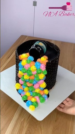 So excellent beautiful Birthday Cake #cake #cakedecorating