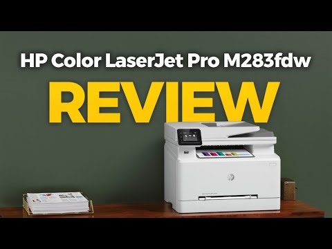 ✅HP Color LaserJet Pro M283fdw Review – Is This the Best All-in-One Laser Printer?