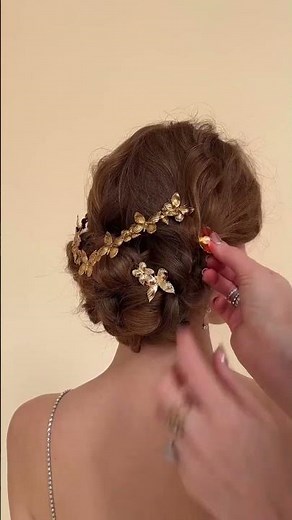 Whimsical Bridal Hairstyle ✨ Hair Tutorial ft. Our Silvie Butterfly Capsule and Philippa Clips.