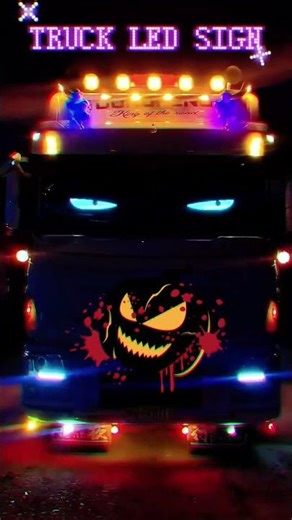 LED MATRIX PANEL #flexibleled #automobile #thetransitprodigy #led #duet #trucker #edit #ledlights
