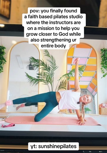 Experience Faith-Based Pilates Workouts on YouTube